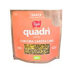 Carica l'immagine nel visualizzatore di Gallery, Quadrì Sottili Curcuma Carota Lino Bio Figulì
