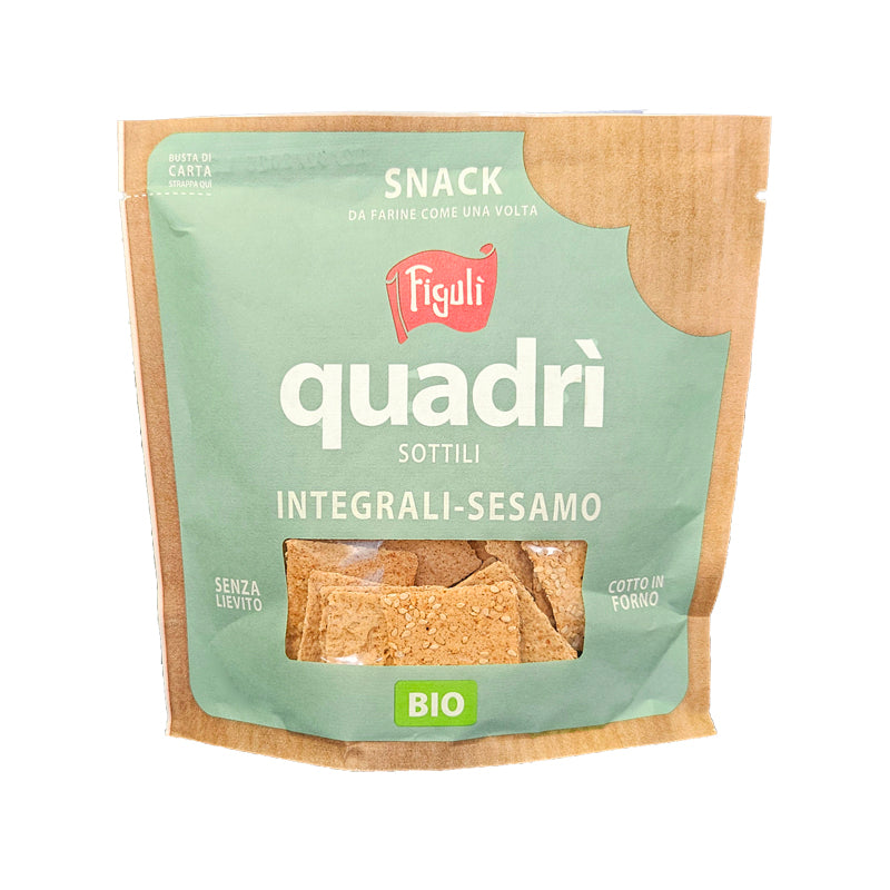 Quadrì Sottili Integrali Sesamo BIO 100g