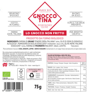 Gnoccotina Pomodoro e Olive BIO 100g